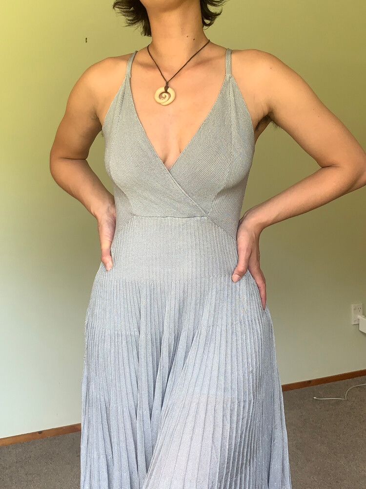 Sass & Bide Silver Dress