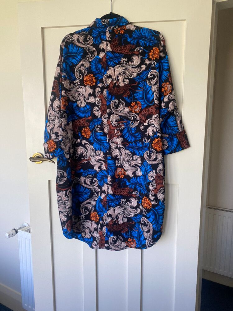 monki oversized dress Monki Oversized Midi Shirt Dress In Green