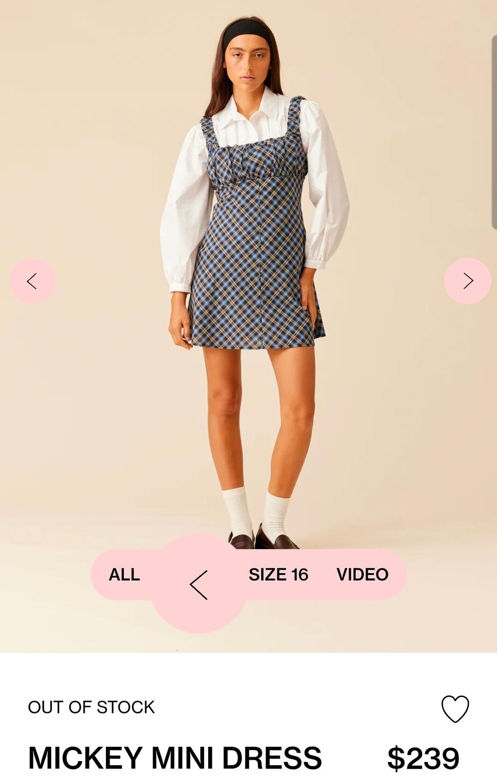 Mickey mini dress