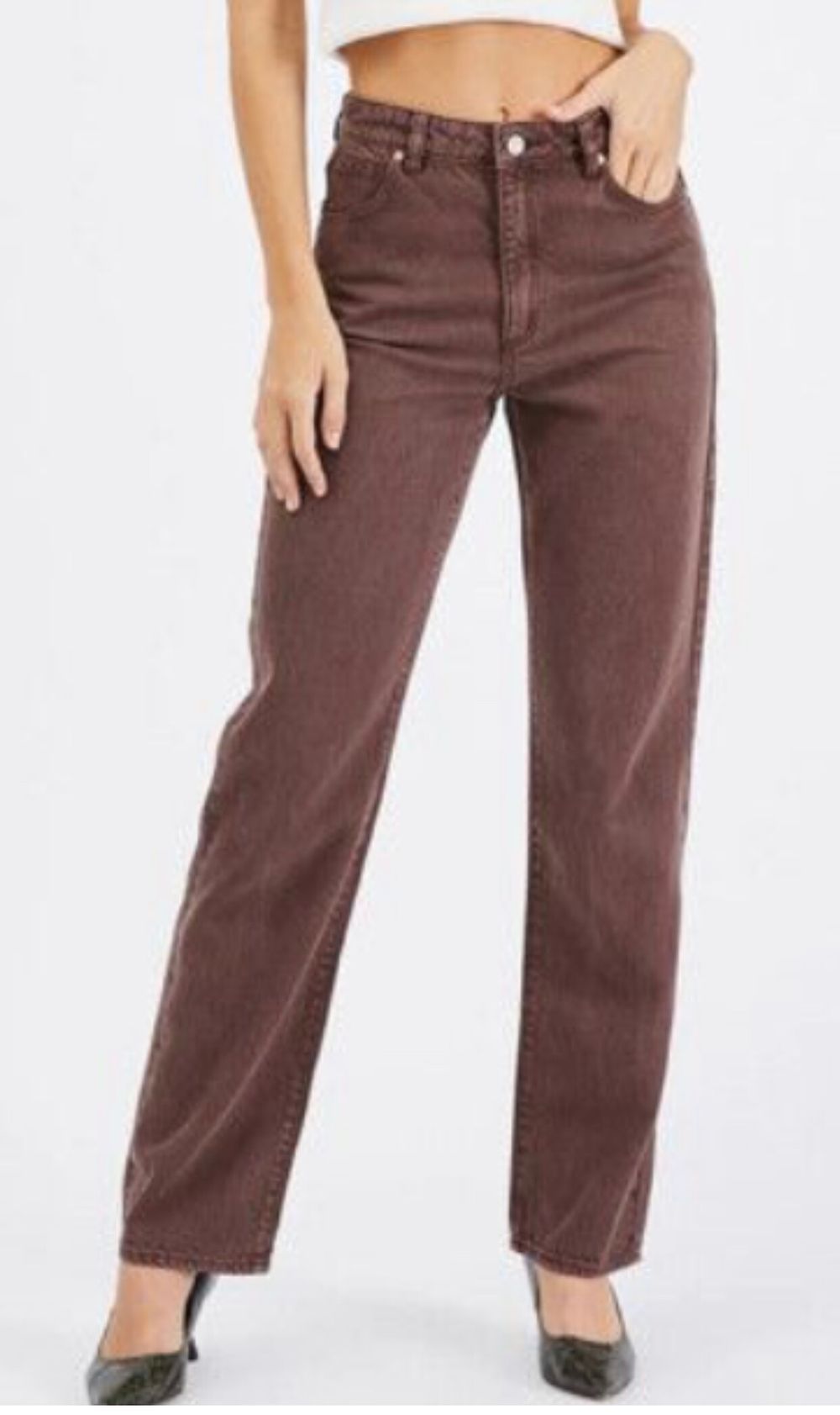 Abrand 94 straight leg in brown