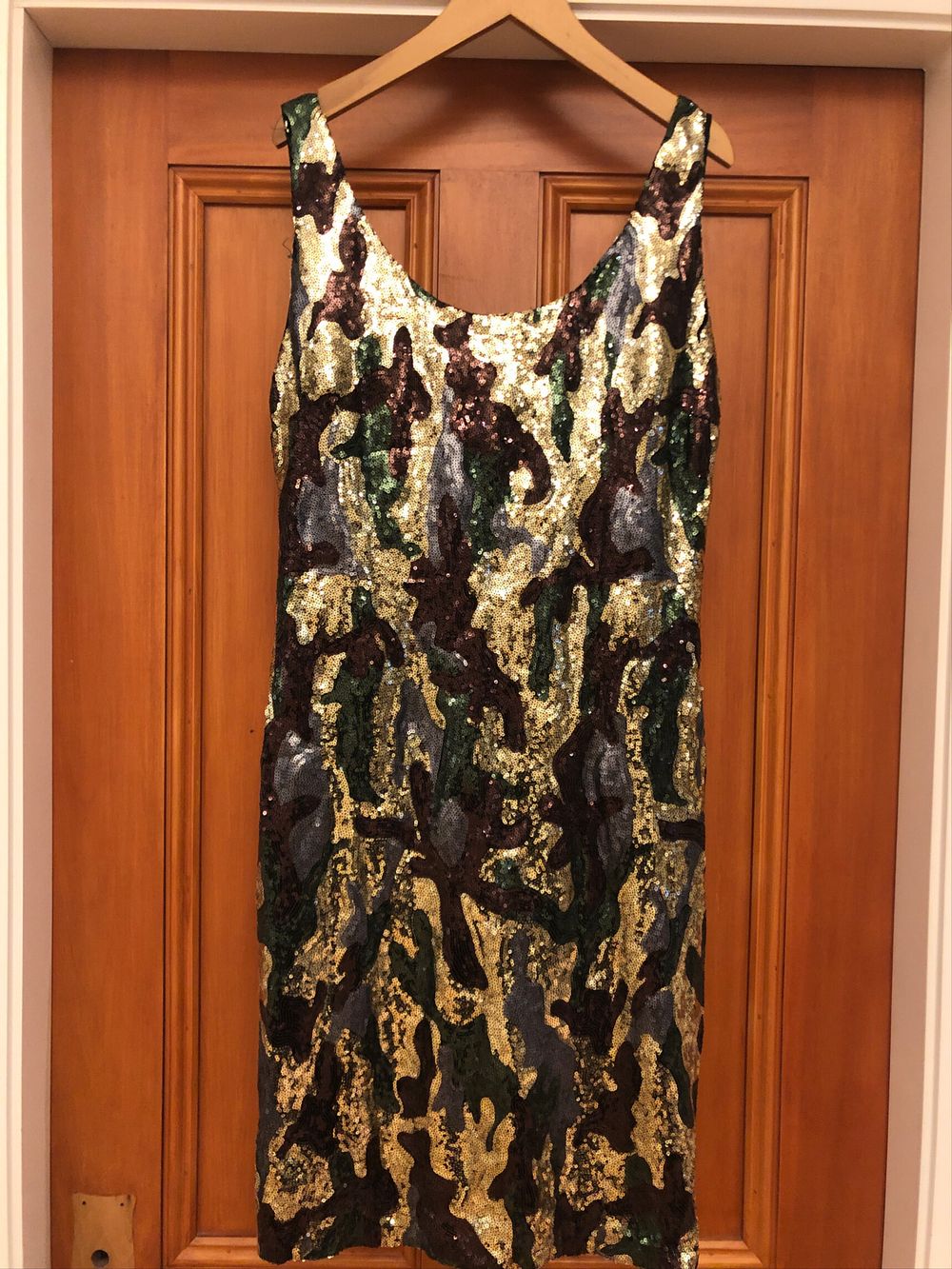 Andrea Moore - Sequin Dress on Designer Wardrobe