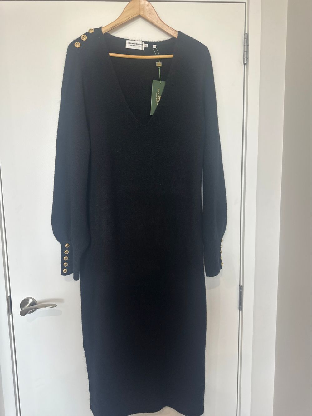 Berkeley V-Neck Knit Dress