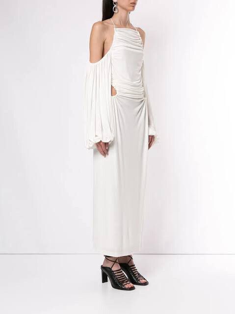 Dion Lee Ruched Midi Dress