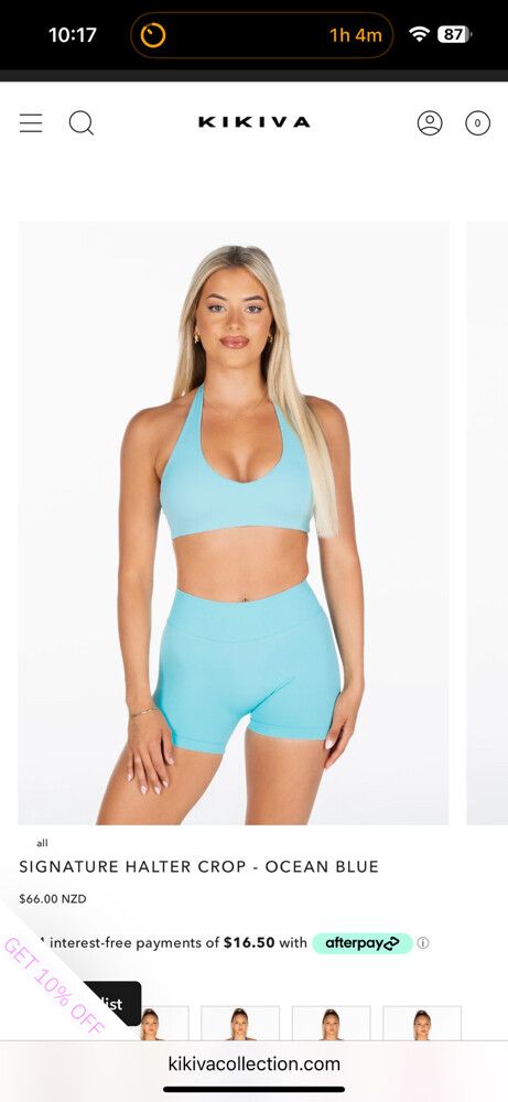 Kikiva Signature Scrunch Shorts