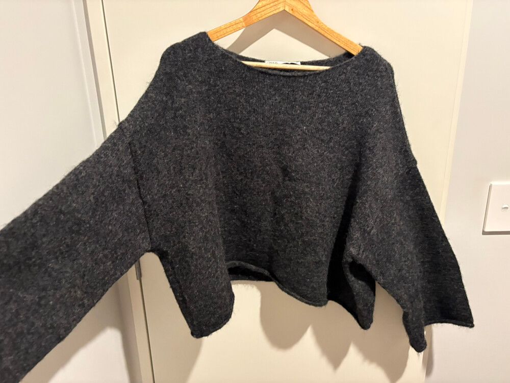 Boxy Wide Sleeve Jumper