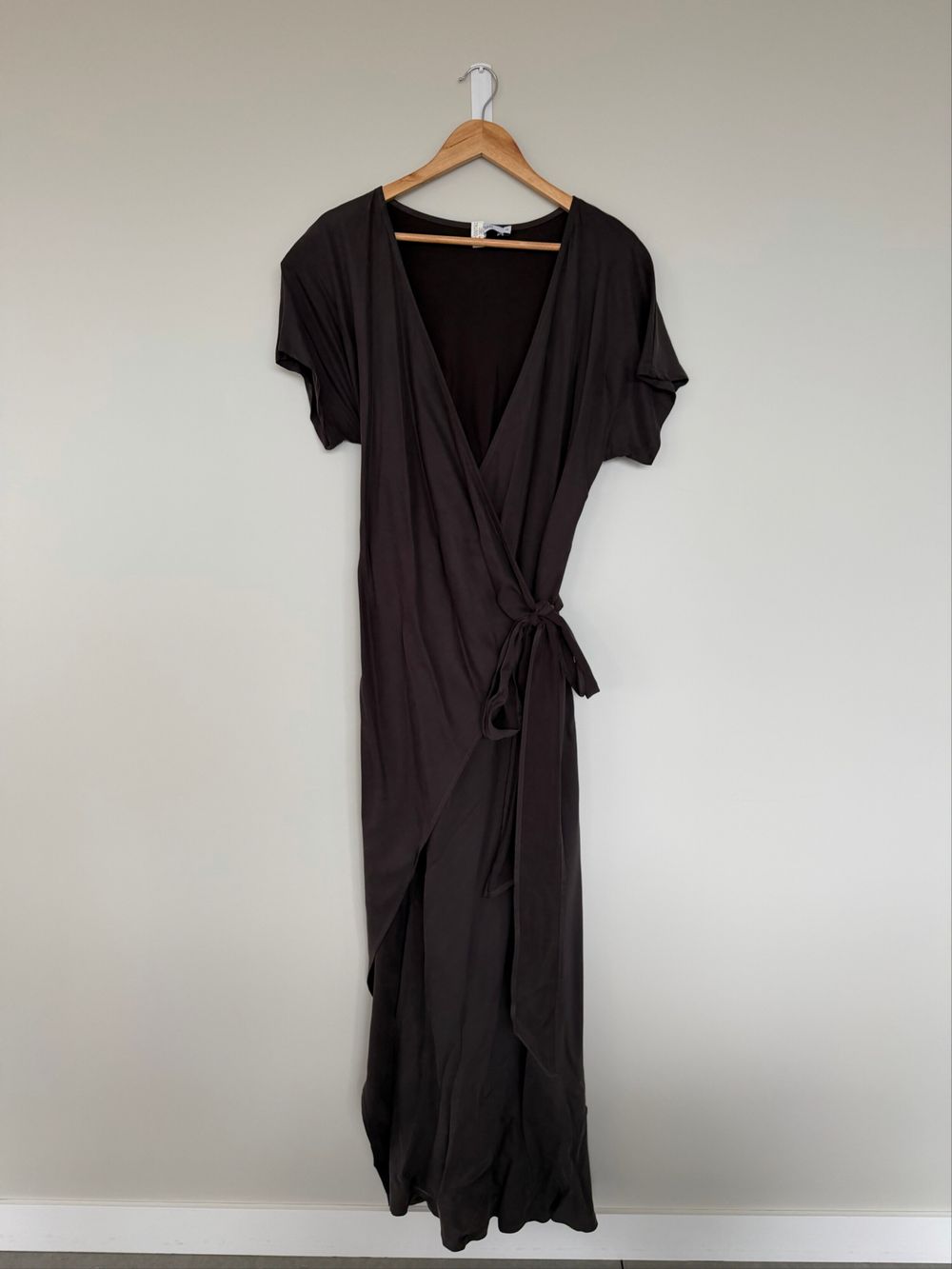 Ruby Liam Omnia Capsleeve Wrap Dress