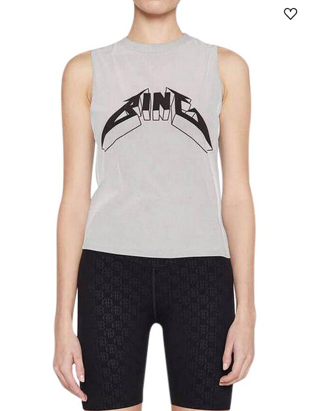 Anine Bing -Lennon Tee - Stone