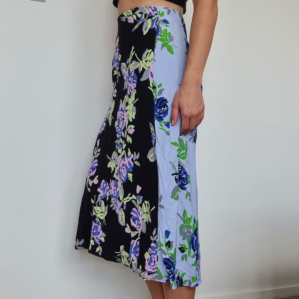 Floral Midi Skirt