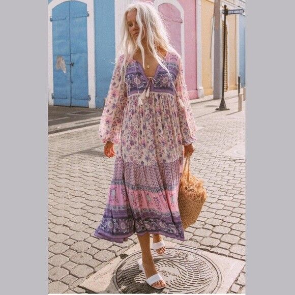 Spell & The Gypsy Collective - Portobello Road Boho Dress on Designer Wardrobe Spell & The Gypsy Collective - Portobello Road Boho Dress on Designer Wardrobe