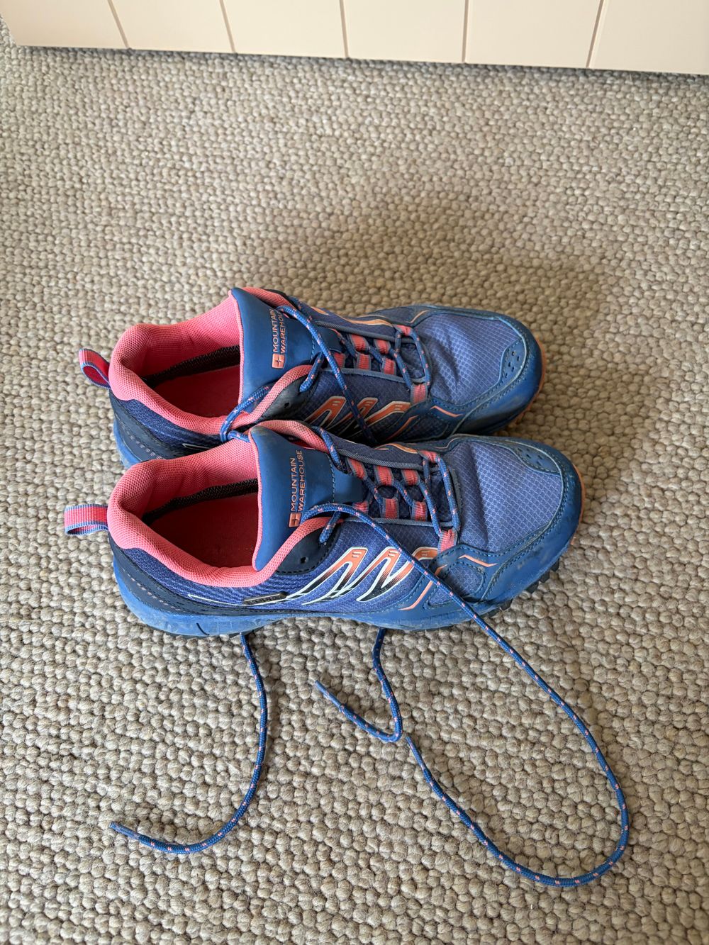 Mountain Warehouse Blue Trail Running Sneakers
