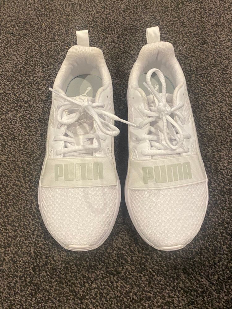 Puma White Wired Run Unisex Sneakers
