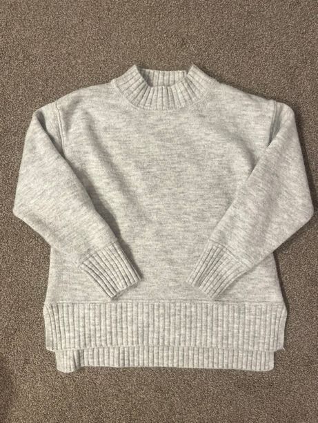 Just Jeans Grey Mock Neck Jumper