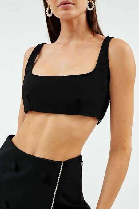 Paris Georgia Nina bralette black