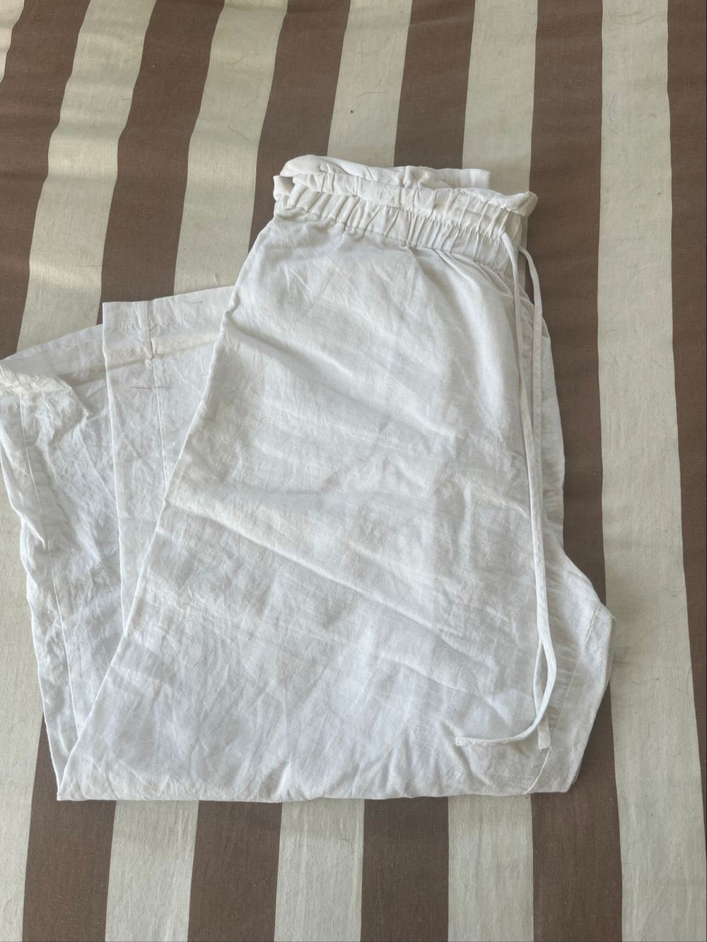 Glassons White Linen Pants