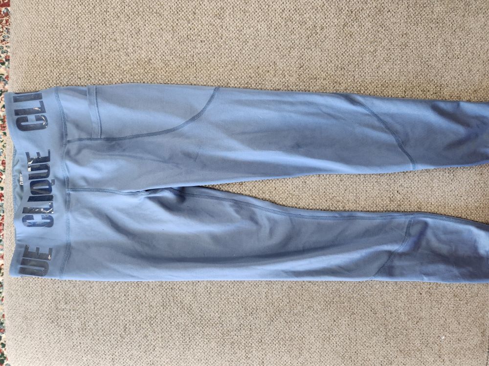 Blue 7/8 tights