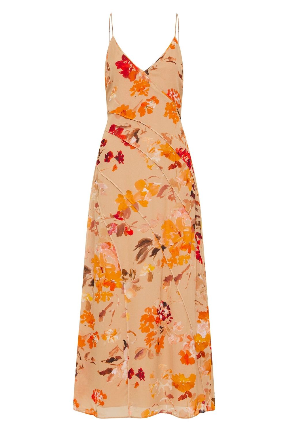 Aje Floral Dress