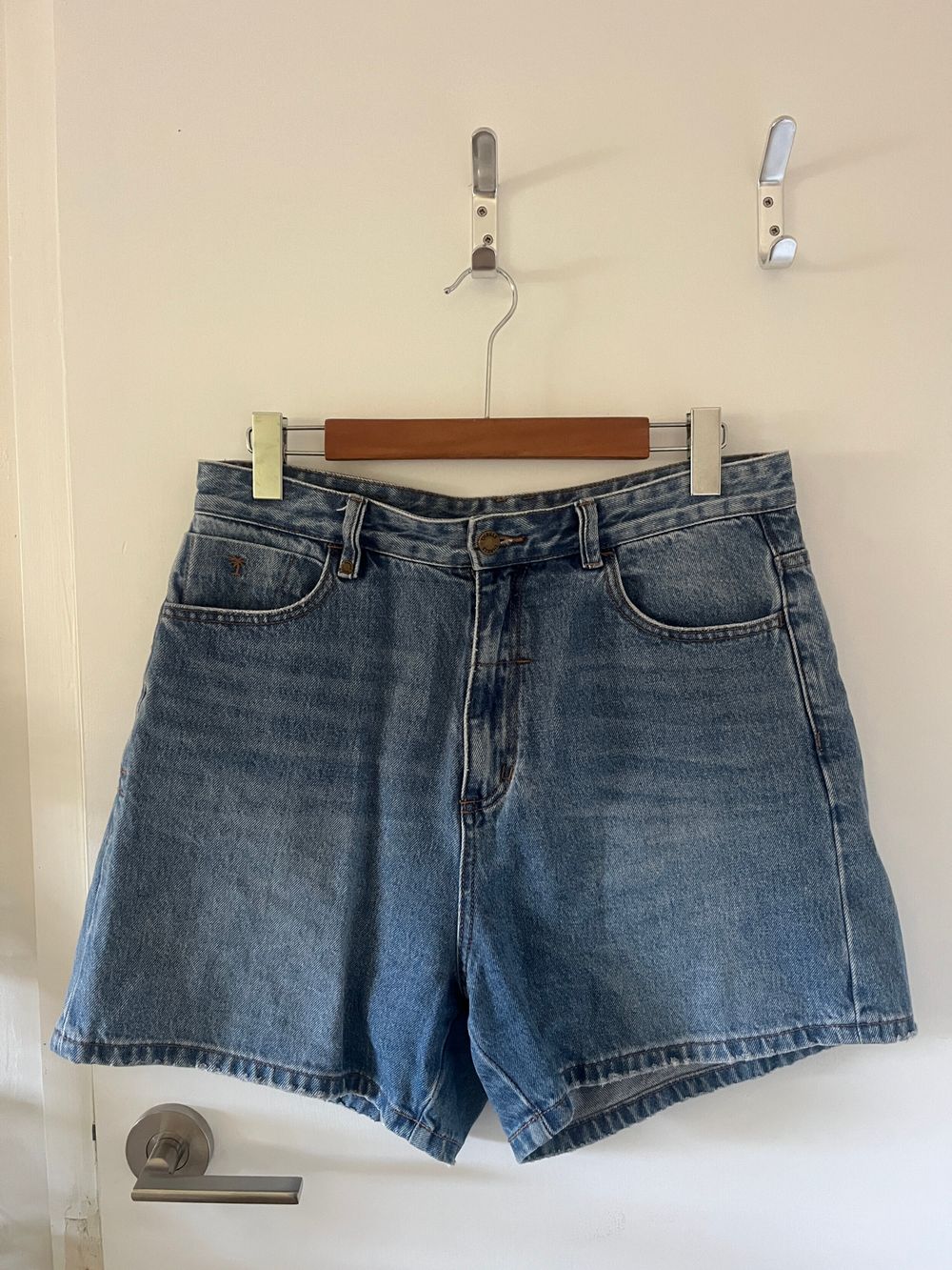 Thrills Koko Blue Denim Shorts