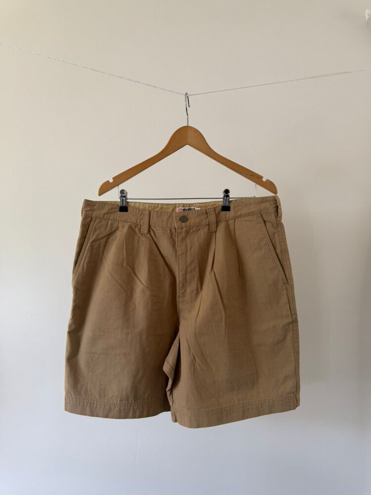 S-Double Trench Shorts – Sand – Size 36 – BNWT