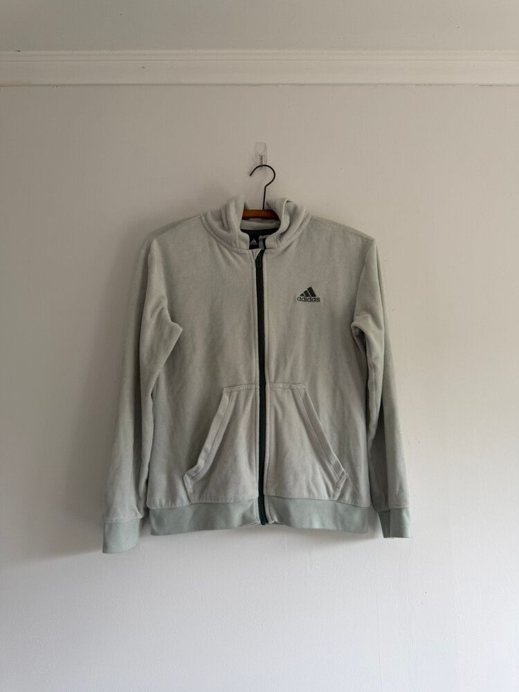 Adidas Zip-Up Hooded Jacket (Youth)