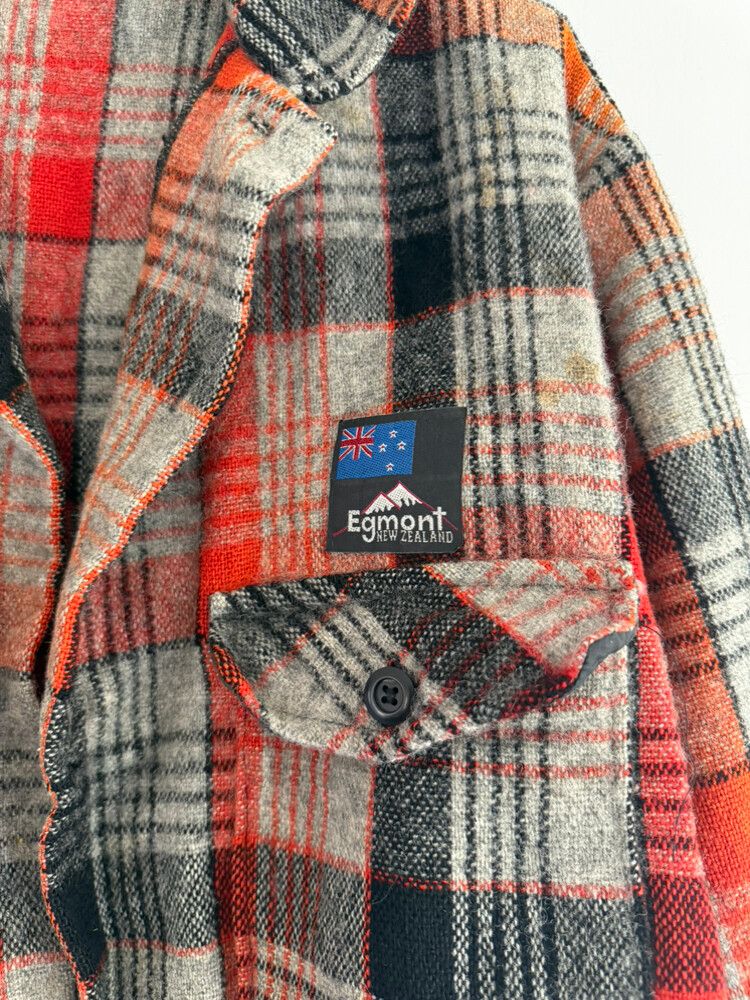 Egmont New Zealand Plaid Wool Bush Shirt / Jacket