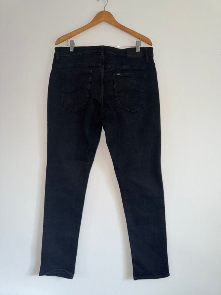 Lee Black Slim Fit Jeans (Z-Two)