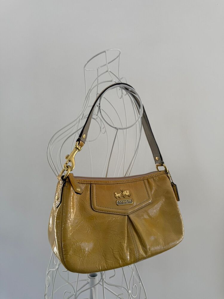 Coach Patent Leather Small Shoulder Bag