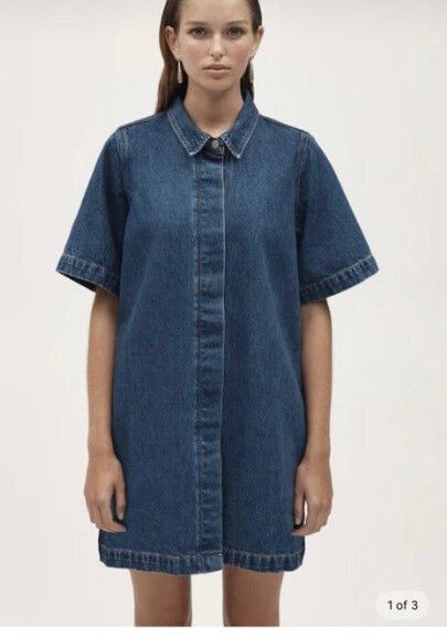 Marle  Blue Denim Darla Dress