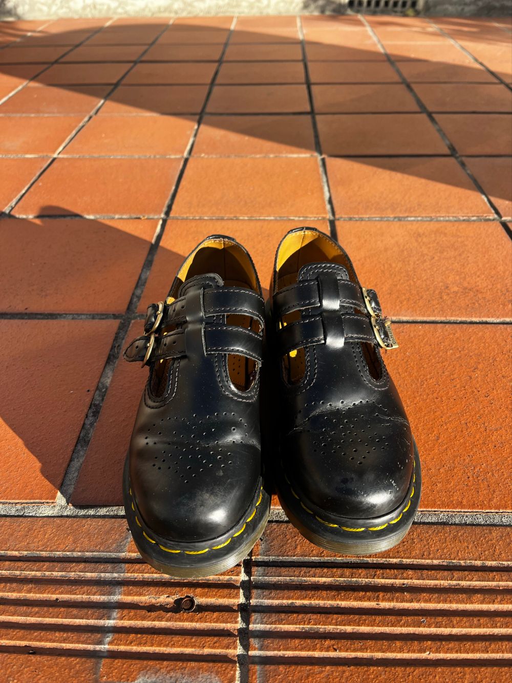 Dr. Martens Black Mary Jane Shoes
