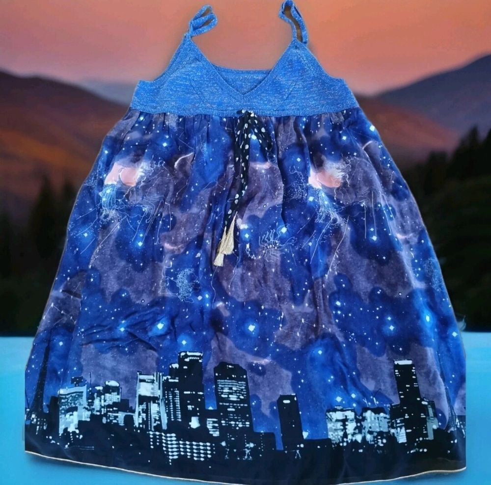 Tsumori Chisato Women Spaghetti Strap Babydoll Top - Size 2 - Pre-owned Limited