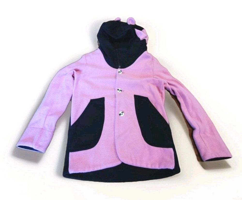 Merci Beaucoup Women Panda Hoodie Jacket - Size 1 - Made In China - Pre-owned