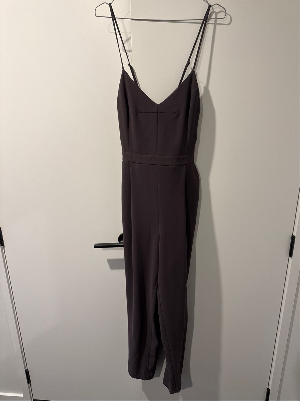 River Island Dusty Purple Playsuit