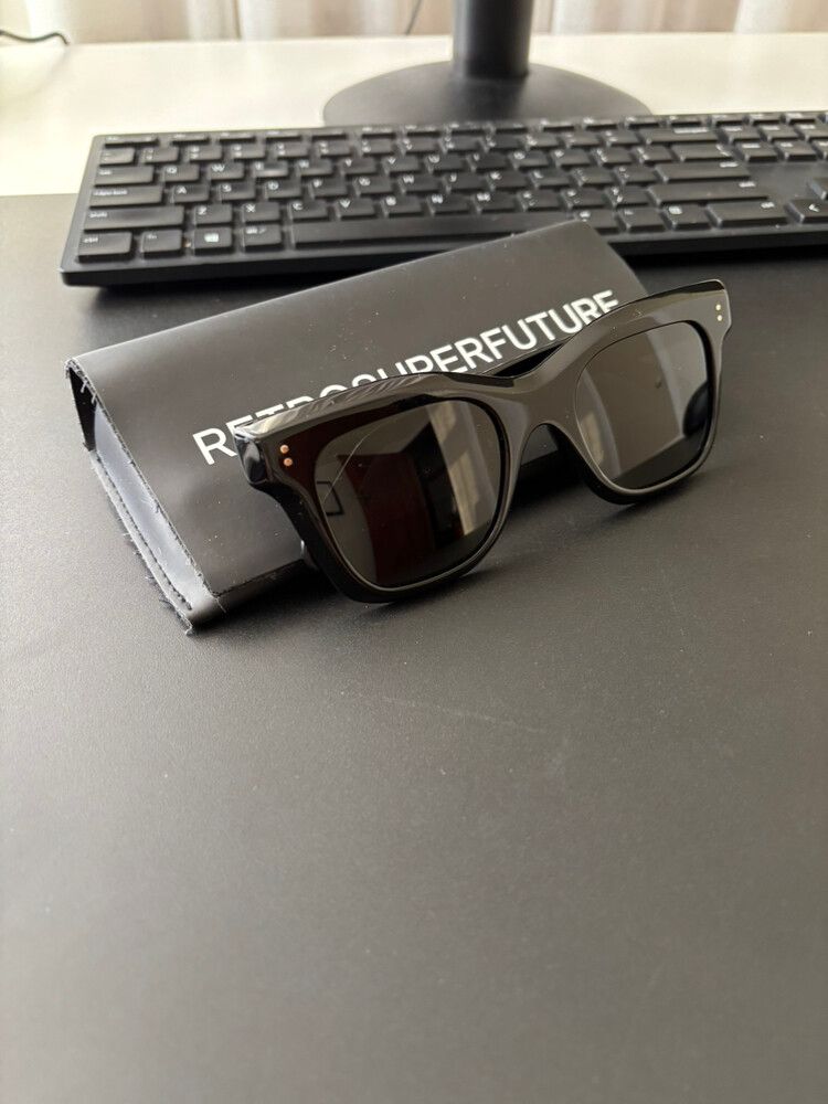 Retrosuperfuture Black Sunglasses