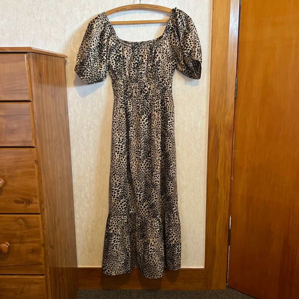 Influence - ASOS' Influence Leopard Print Maxi Dress on Designer Wardrobe