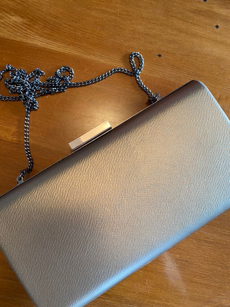 Olga Berg clutch - Champagne gold