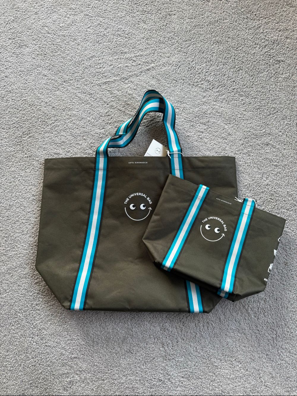 Anya Hindmarch Green Tote Bag