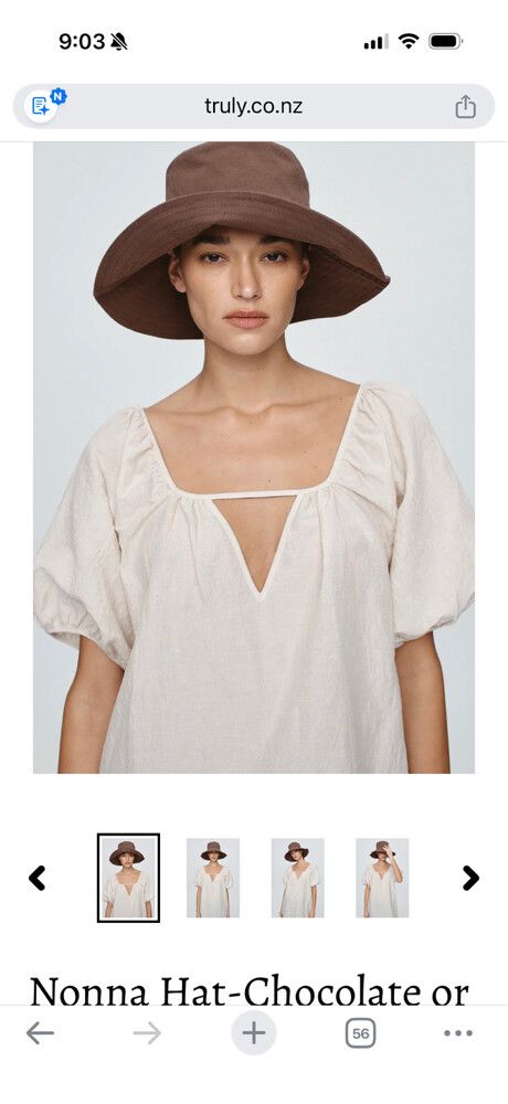 Marle Nonna Hat-Chocolate