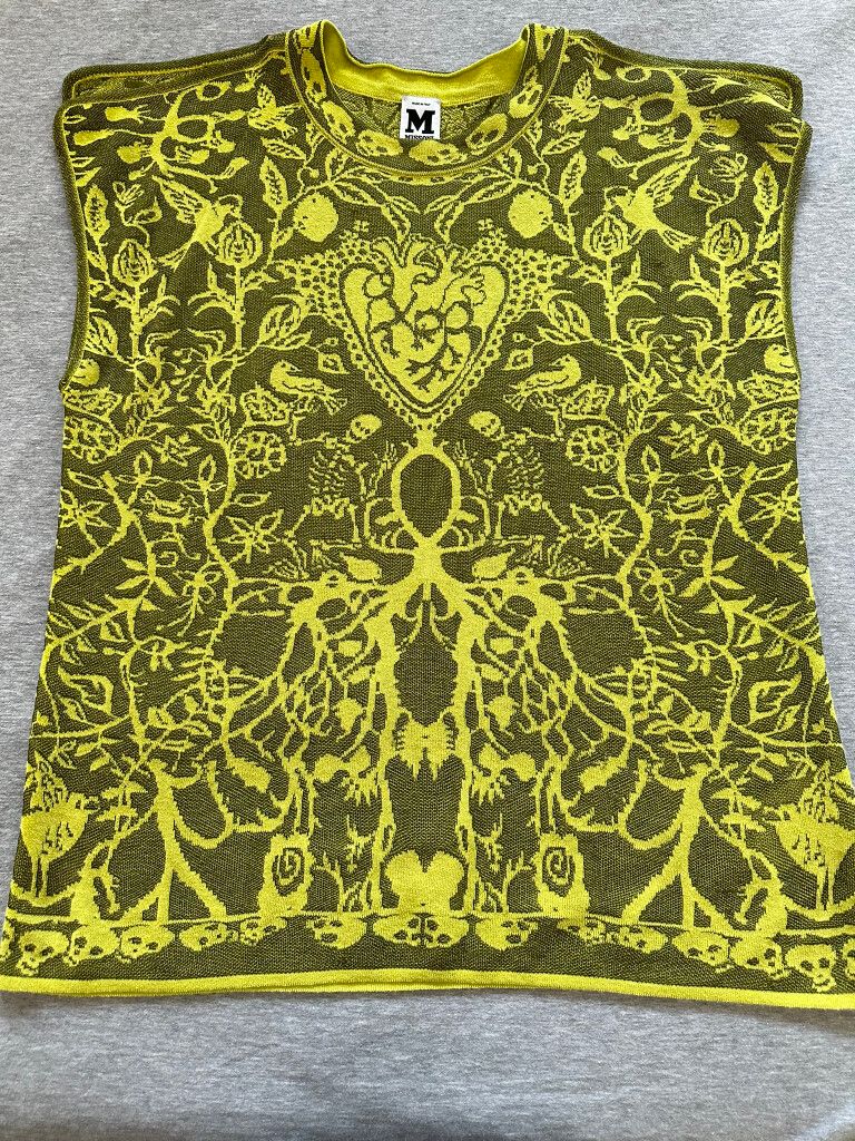 Missoni Green Yellow Knit Top