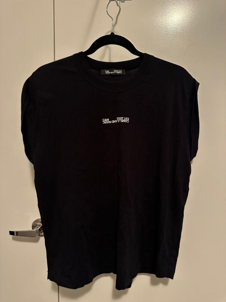 Camilla and Marc Black Tank