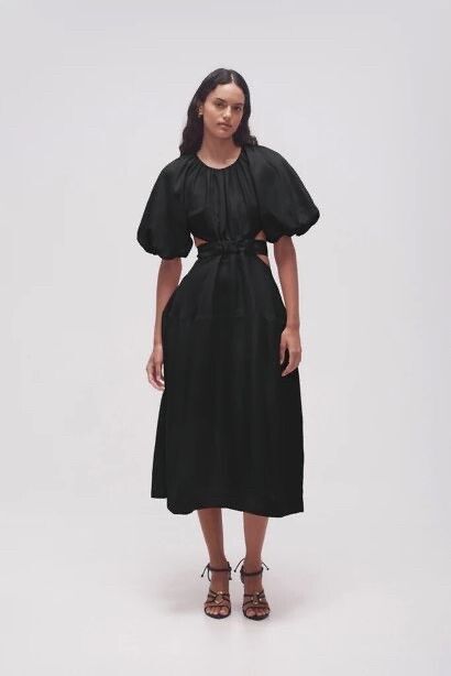Aje - Mimosa Cut Out Midi Dress