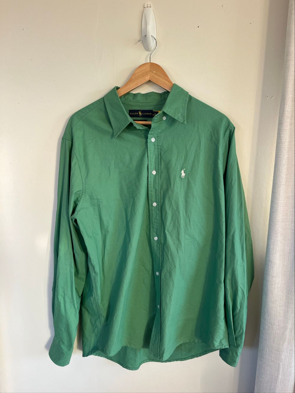 Ralph Lauren Green Long Sleeve Shirt