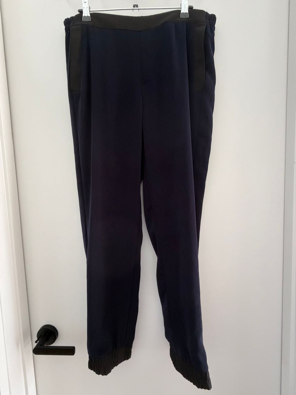 Womens Navy & Black Dress Pants - Size L