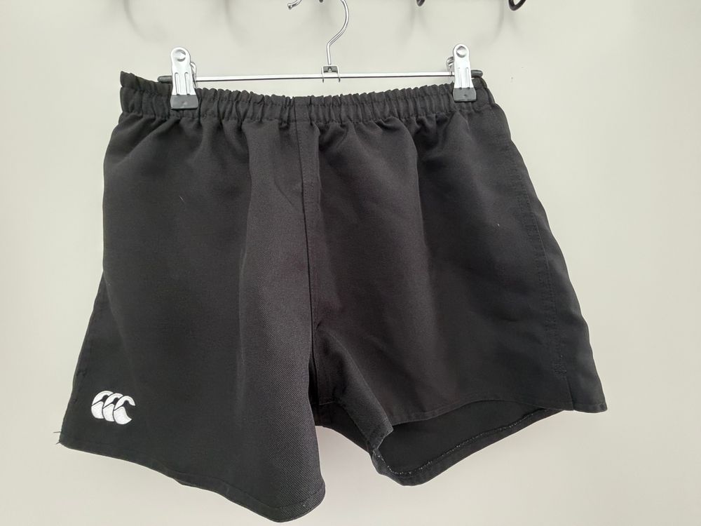 Black Rugby Shorts - Size 32