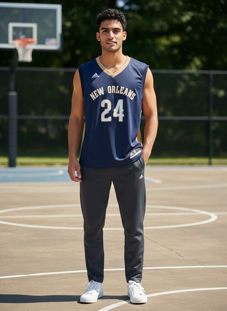 Adidas Basketball Top New Orleans L