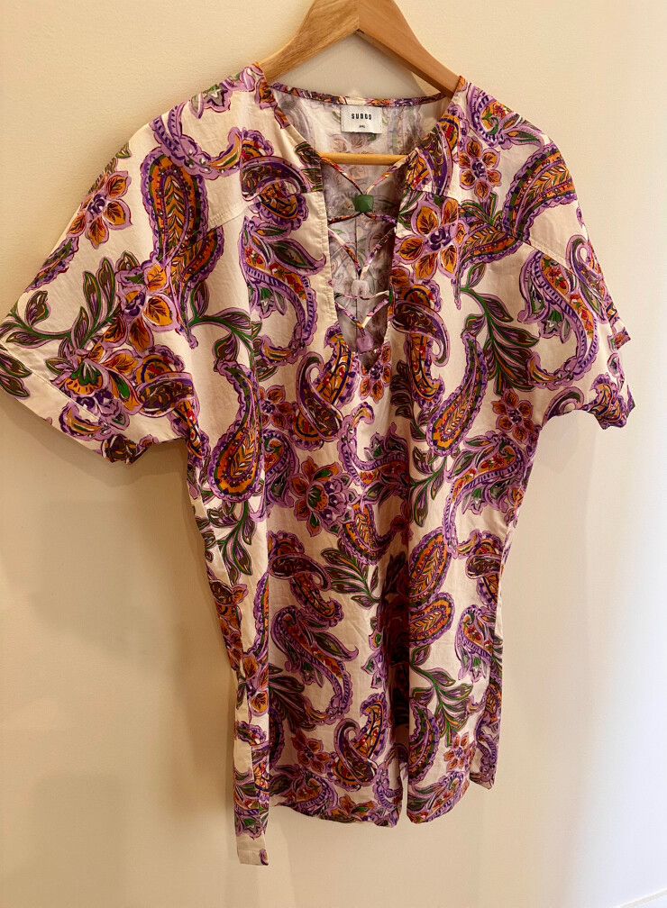 Suboo Paisley Mini Dress