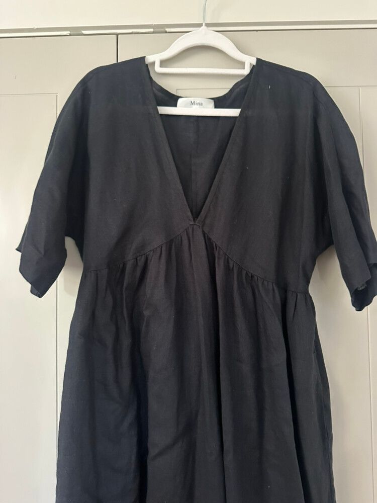 Mina Black Maxi Dress