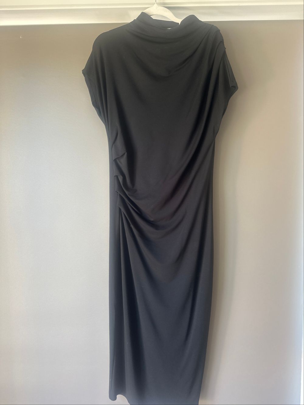 Moochi Black Midi Dress