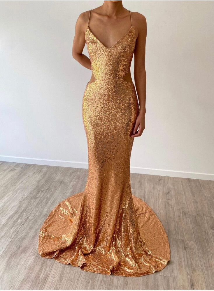alamour the label gold dress FOR SALE - ALAMOUR THE LABEL