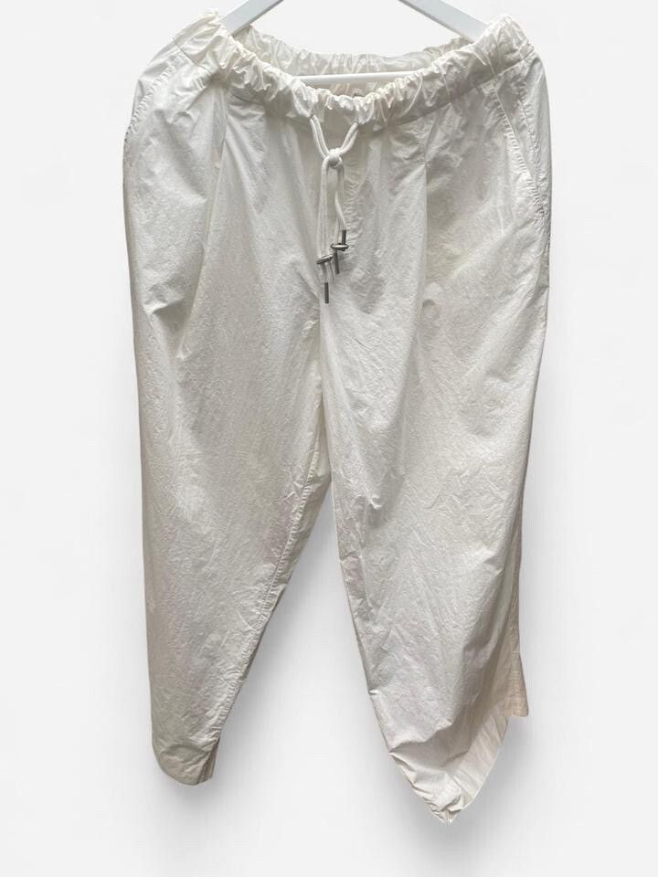 St Agni White cotton poplin pants S (8/10)