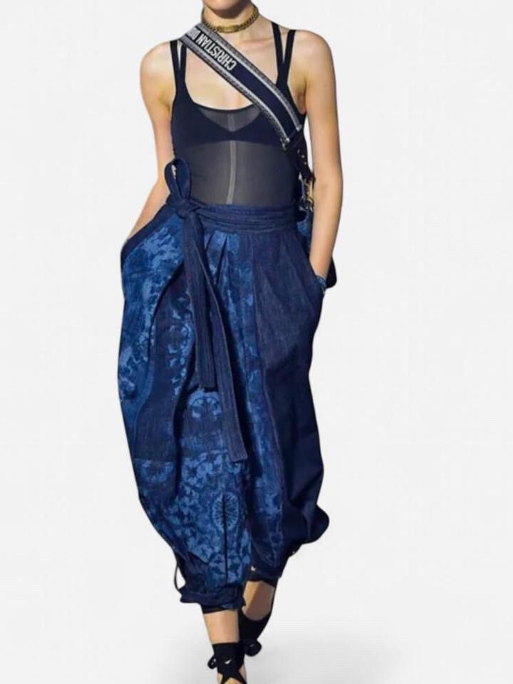 Christian Dior SS19 Maria Grazia Chiuri tie dye jeans