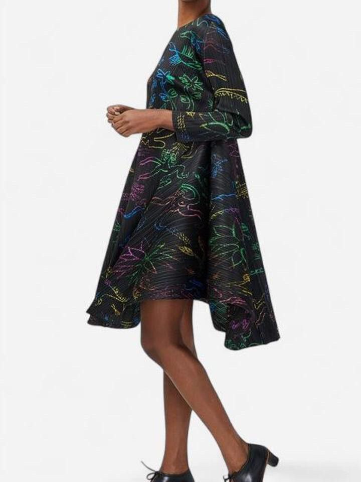 Issey Miyake Pleats Please In her Dreams dress 3
